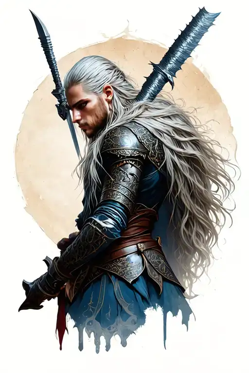 Tatouage Theme The Witcher