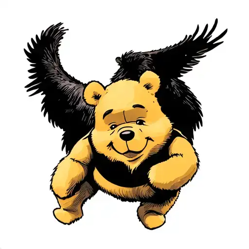 Winnie The Pooh Tough Guy