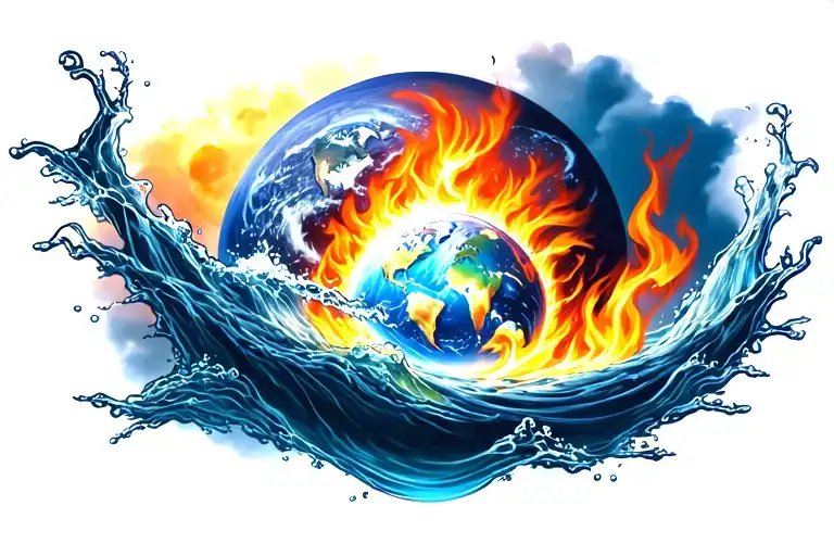 Earth Fire Air Water