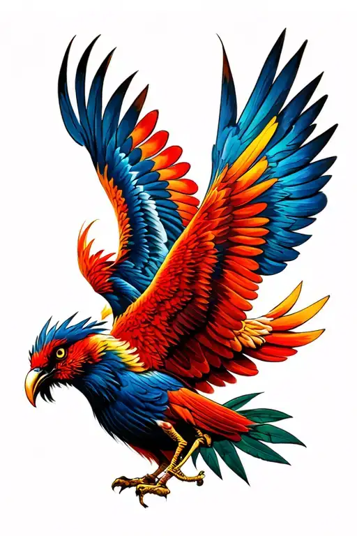 Phenix Bird With Quater