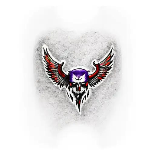 Harley Davidson Full Sleeve Tattoo With Fire And Ravens