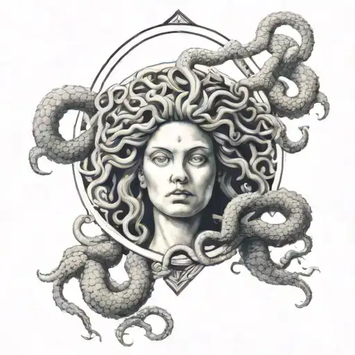 Medusa Tarot Card