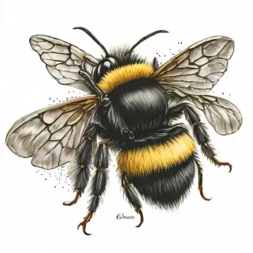 Bumble Bee With Name