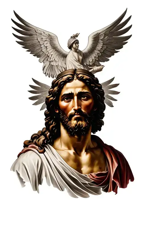 Romain People And Jesus