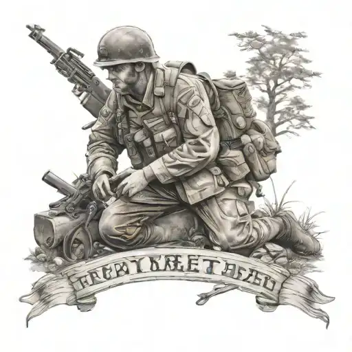 Soldier Home From War Remembering Friends Who Died