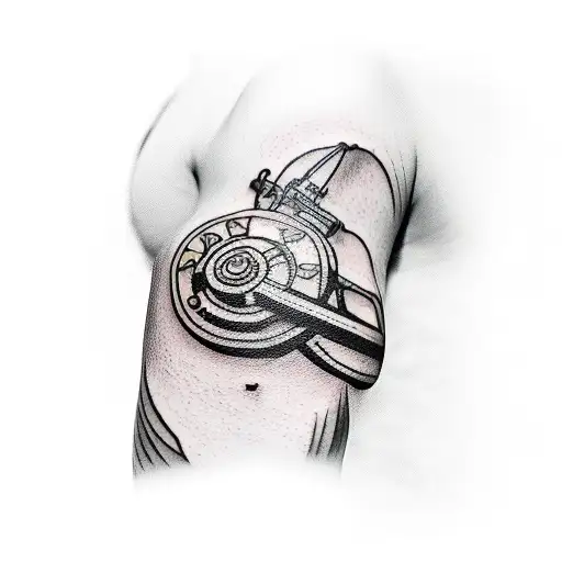 Biceps Tattoo For Father And Son