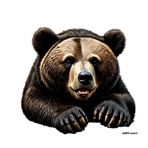 Black Ops Bear Sitting