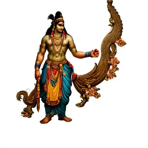 Hindu Warrior Standing