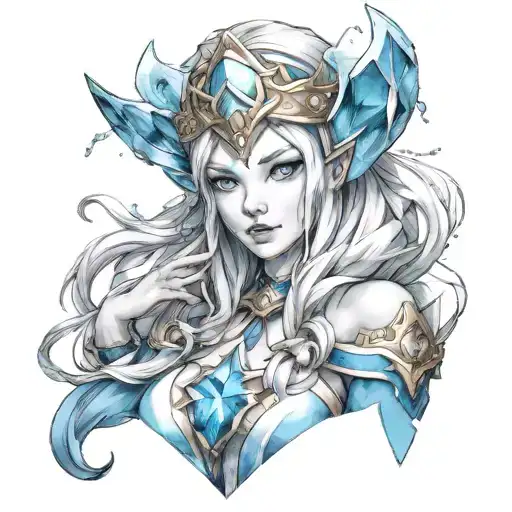 Icy Crystal Maiden Dota 2