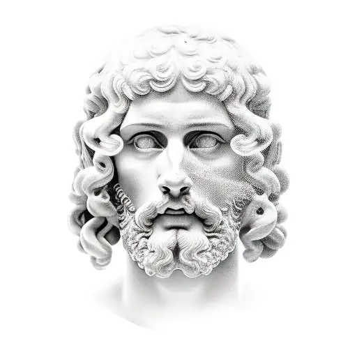 Full Body Ancient Roman Statue