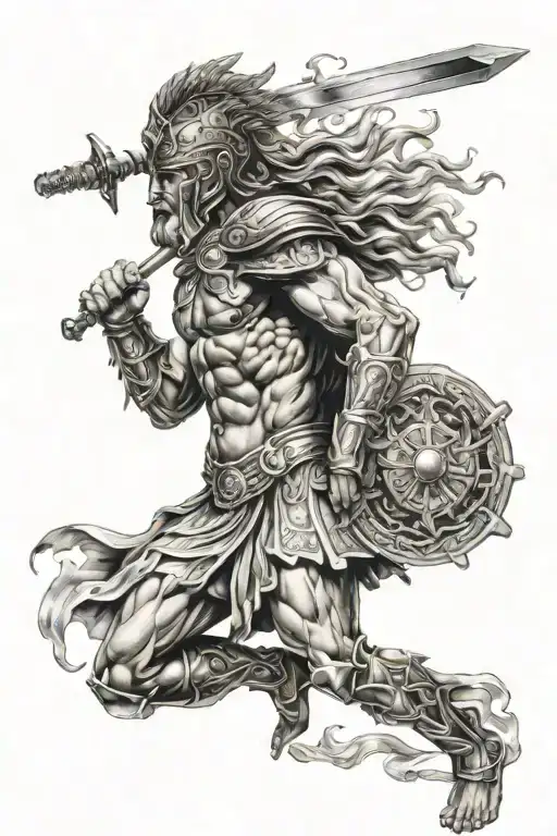 Greek Mythology Warrior