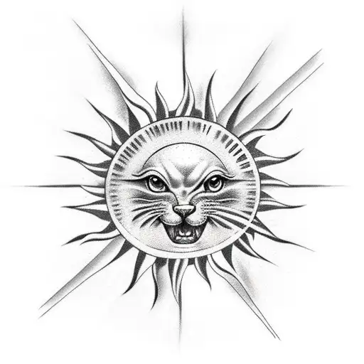 Citation With Sun Ray And Cloud