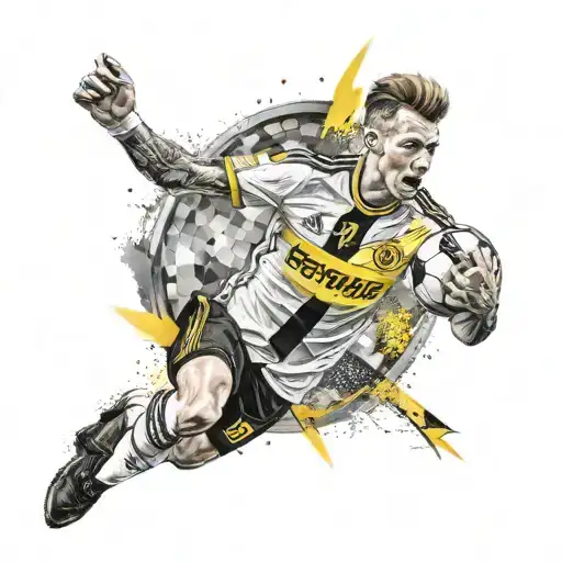 Marko Reus Win The Champions League Soccer Ball