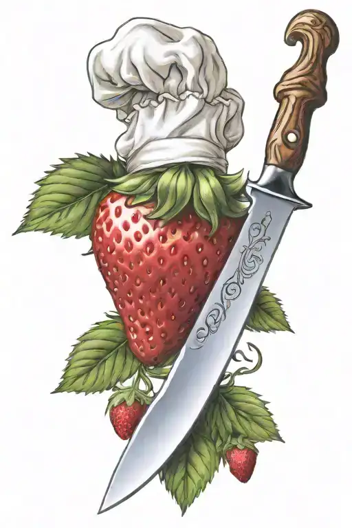 Chef Knife Strawberry 71496