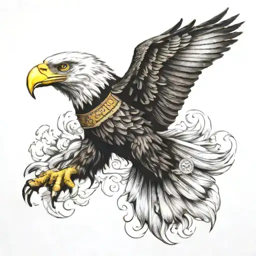 Eagle And Lion Veteran Firefighter