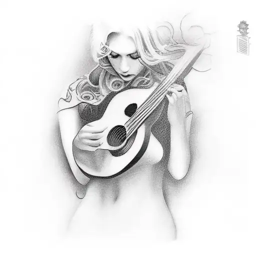Guitar Love Woman