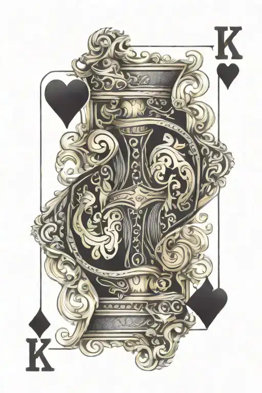 King Of Hearts Playing Card