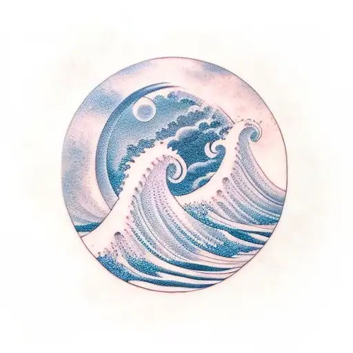 Sun Moon Mountain Waves