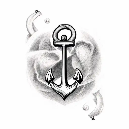 Anchor With Luctor Et Emergo Text
