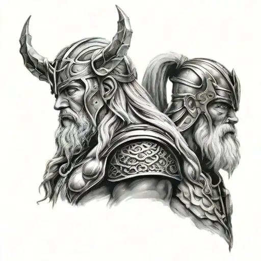 Thor And Odin