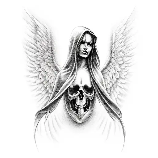 Embracing Angel Of Death