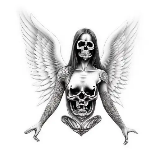 Embracing Angel Of Death