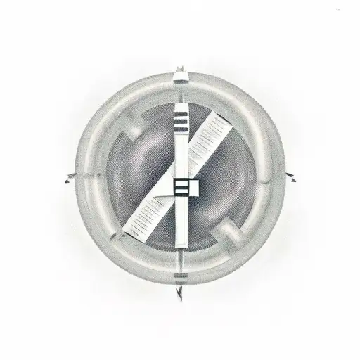 Medical Symbol With Diabetic Written On A Banner Wrapped Around