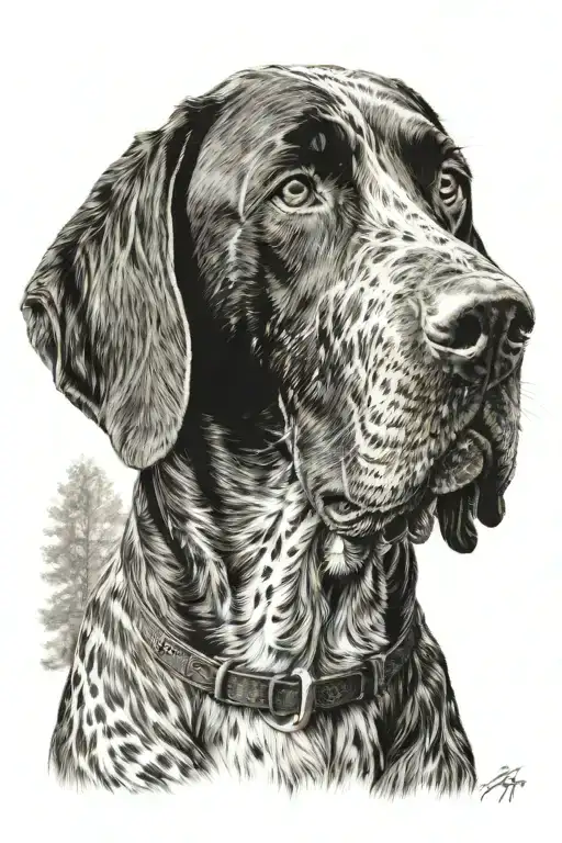 Hunting Trees German Shorthair Pointer