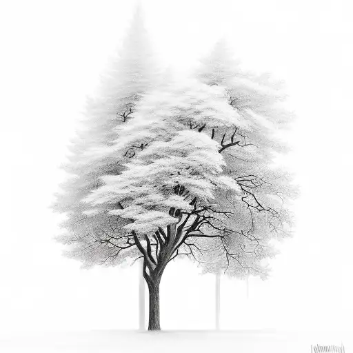 Tree That Goes Over Shoulder