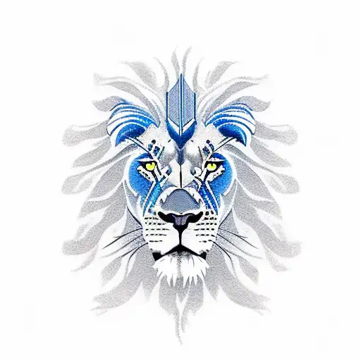 Lion Samurai Honolulu Blue