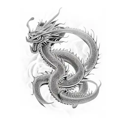 Japanese Black Dragon