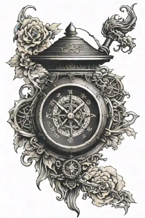 Samurai Watch Compass