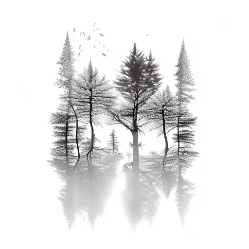 Forest Landscapes On Ankle