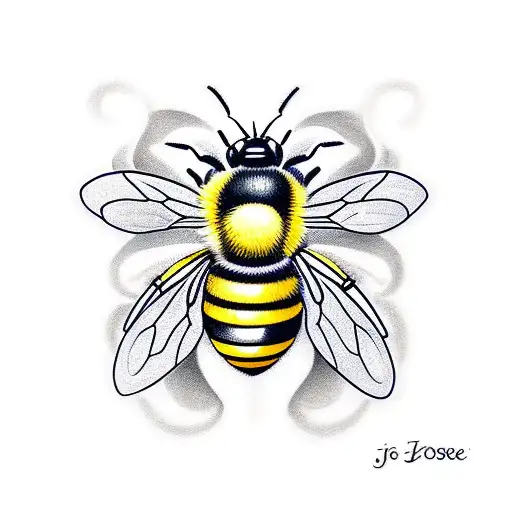 Bee With The Name Josie Written Inside