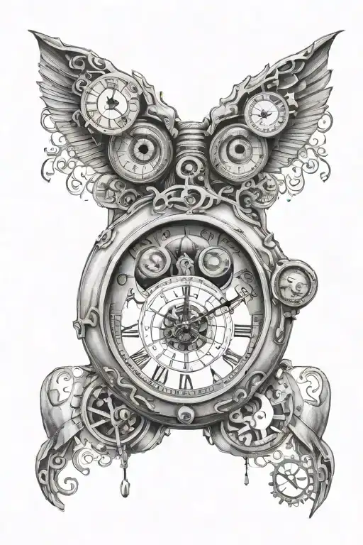Clock With Eye And Type 1 Diabetic Written