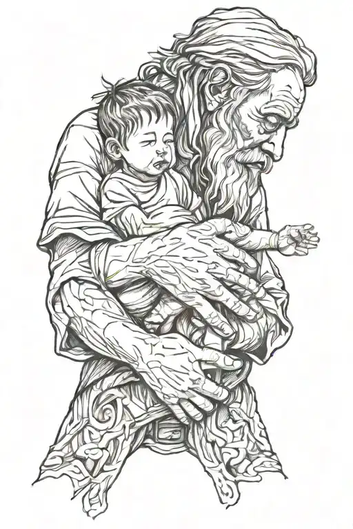 Noah Son Holding Hands