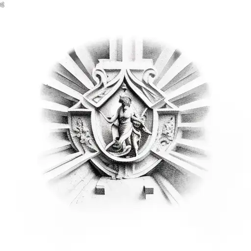 Roman Statues And Architecture