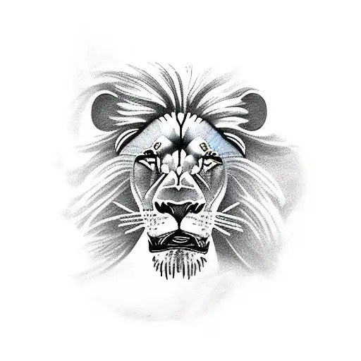 The Battle Between A Human-like Lion And A Human-like Horse