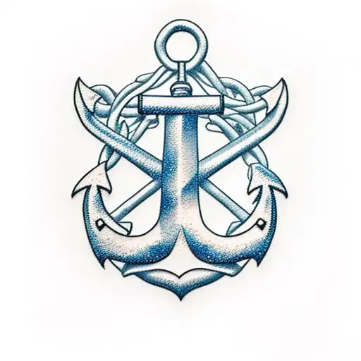 Anchor With Navy Theme