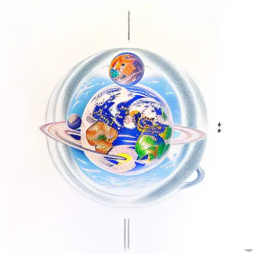 All Different Planets And Space