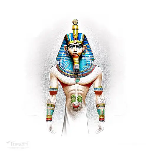 Egyptian God Thoth As A Vampire