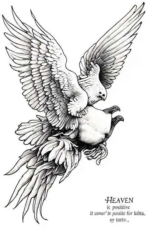 Heaven Is Positive Message Integrated