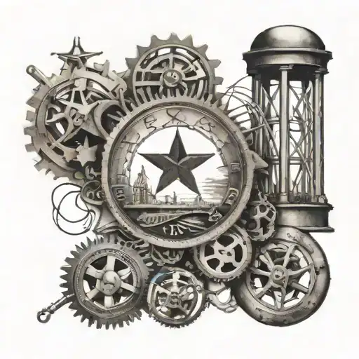 Texas And Engineering Symbols