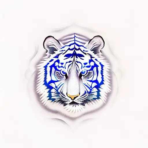 Tiger Rose Blue Eyes