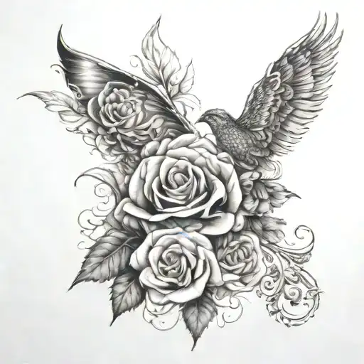 Wife Name And Date Tattoo Tarryn