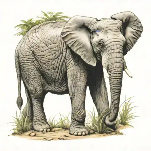 African Jungle Elephant