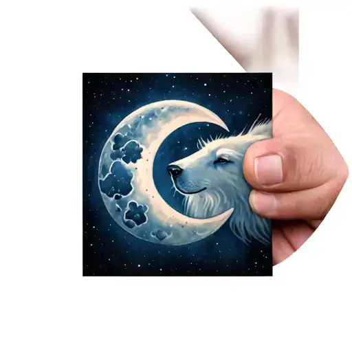 Polar And Crescent Moon Star