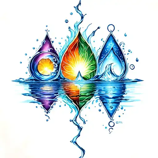 The Four Water Elements