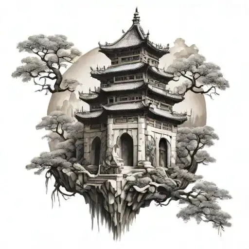 Chinese Tower Castle