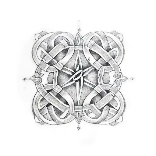 Celtic Design To Wrap Around Arm